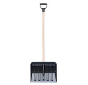 Prosperplast Prosperplast Practic Basic Sneeuwschuiver - Zwart met houten steel - 123 cm