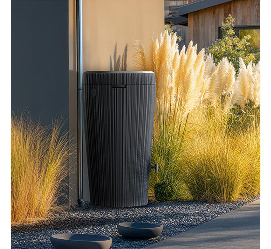 Regenton Oro 235 liter - 2 kleuren - Inclusief plantenbak