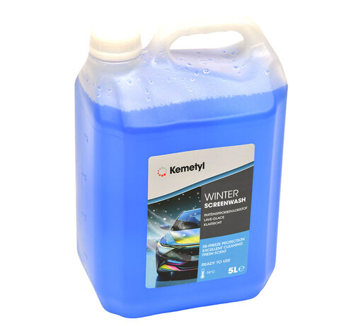 Kemetyl Kemetyl Ruitensproeiervloeistof - Anti-vries - 5 liter -15°C