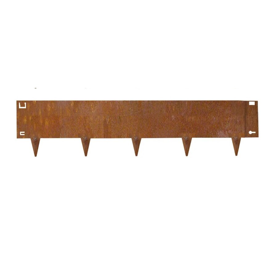 Meuwissen Agro Kantopsluiting - Cortenstaal 106 cm