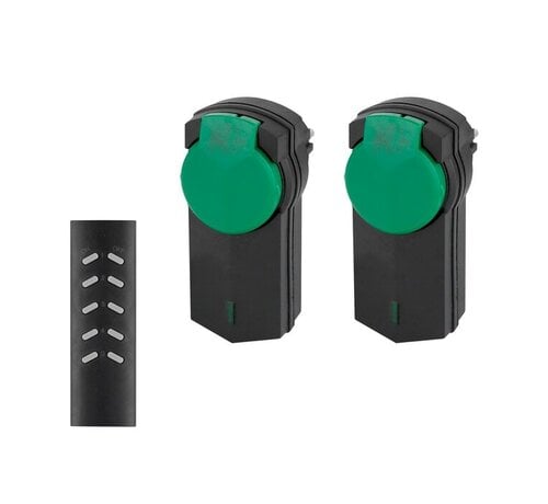 LumenXL Schakelset met afstandsbediening voor buiten - 2 adapters - 30 m bereik
