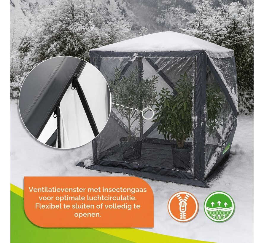 BioGreen Premium winter tent ALASKA XL - 200 x 200 x 230 cm