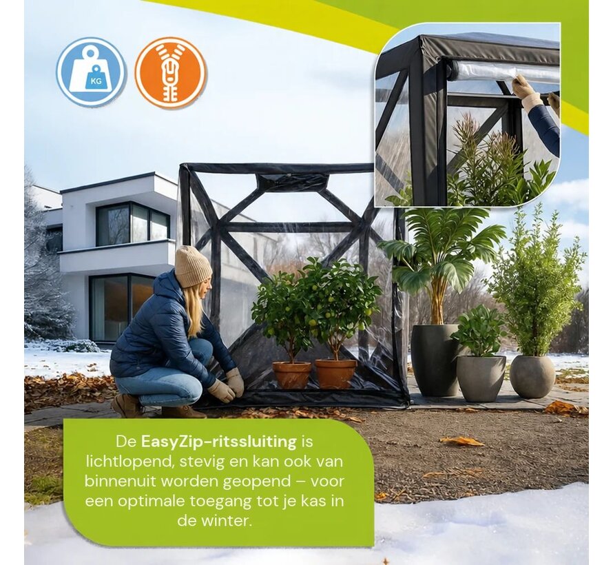 BioGreen Premium winter tent ALASKA XL - 200 x 200 x 230 cm