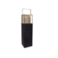 DOMEDECO HURRICANE PERFORATED WITH BLACK BASE & GLASS M