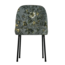 BePureHome Vogue eetkamerstoel fluweel poppy grijs