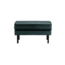 BePureHome Rodeo hocker op poten velvet teal