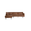 BePureHome Rodeo hoekbank links/rechts cognac