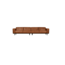 BePureHome Statement xl 4-zits bank 372 cm eco leer cognac