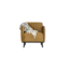 BePureHome Statement fauteuil met arm fluweel honing geel
