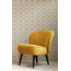 WOOOD Sara fauteuil fluweel oker