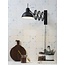 it's about RoMi Wandlamp ijzer / schaar Aberdeen, zwart
