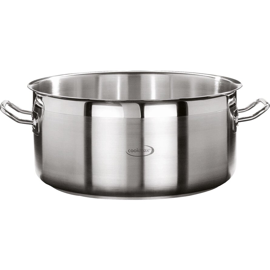 Bratentopf flach "Cookmax Professional" Ø 20 cm, H: 9 cm. Inhalt 2,8L