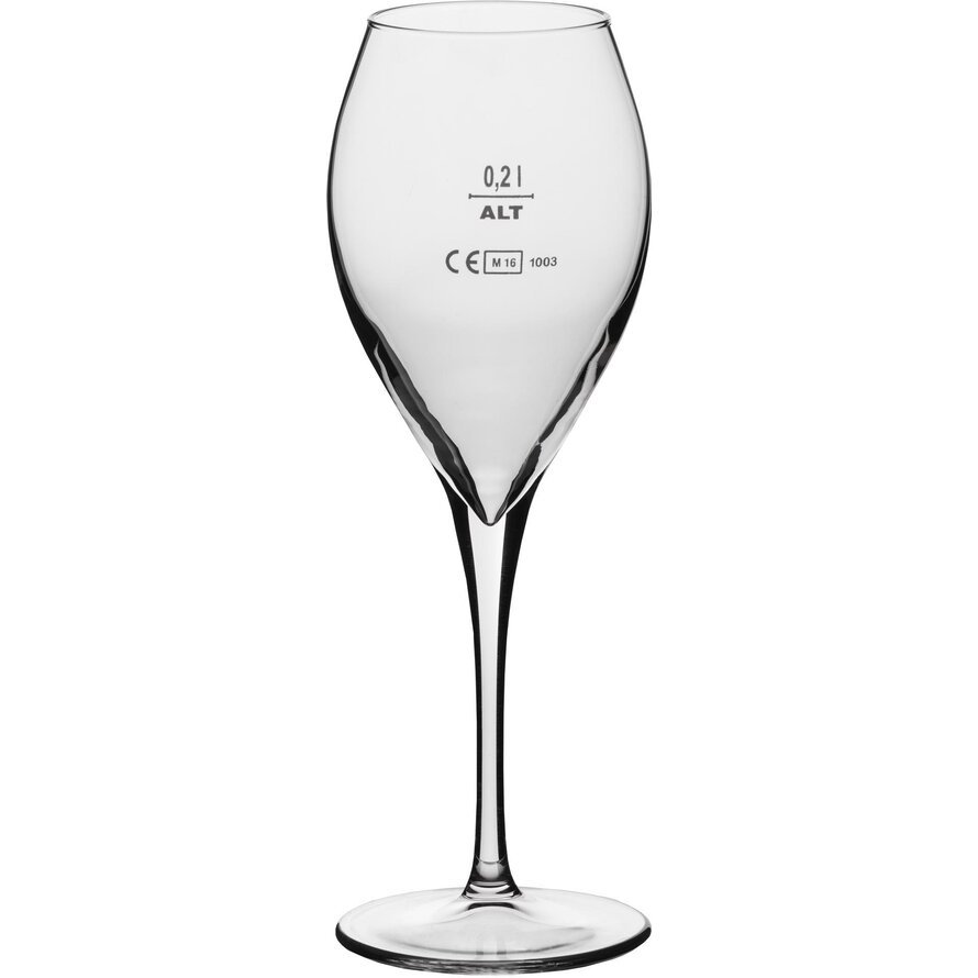 Glasserie "Calice" Weißweinglas 325ml mit Füllstrich
