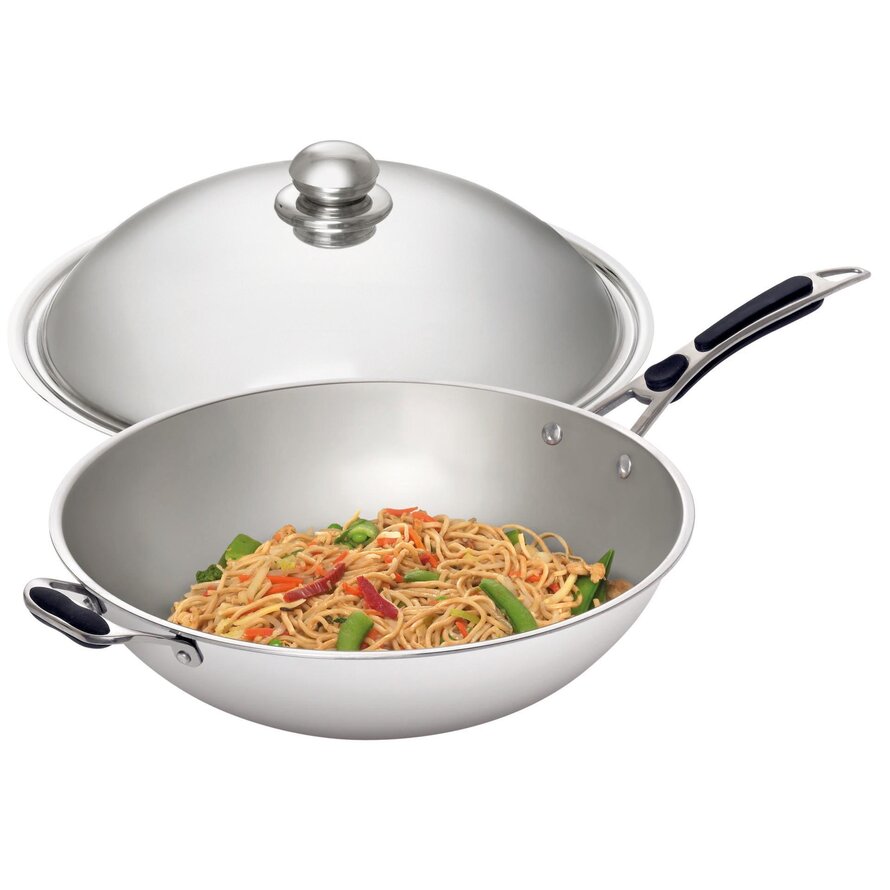 Wok mit Deckel