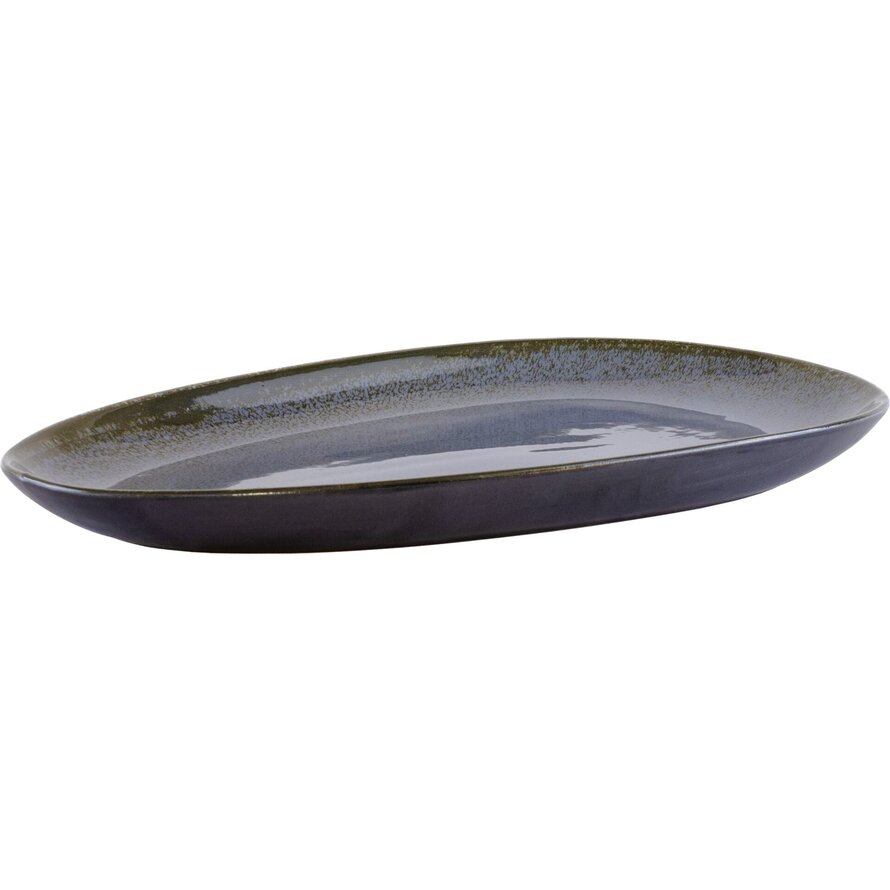 Porzellanserie "Spices" Sage Platte oval 38,5x20,5