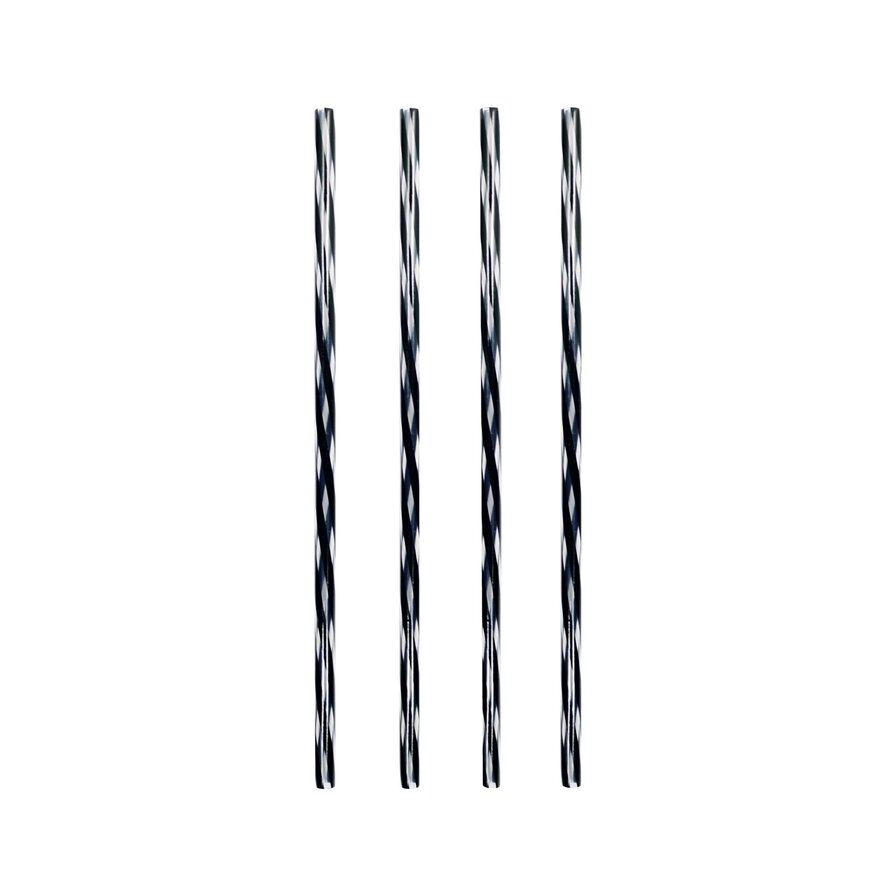 Trinkhalme aus Hartplastik Jumbo