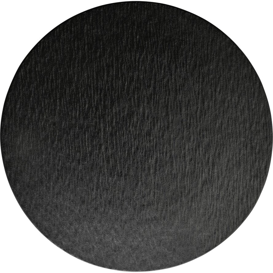 Porzellanserie "Lavanit" schwarz Platte rund Ø25cm