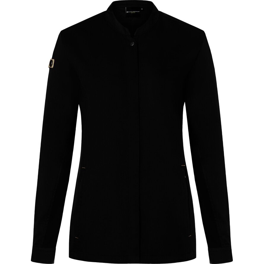 Kochjacke Damen "Green-Generation", schwarz Größe 36