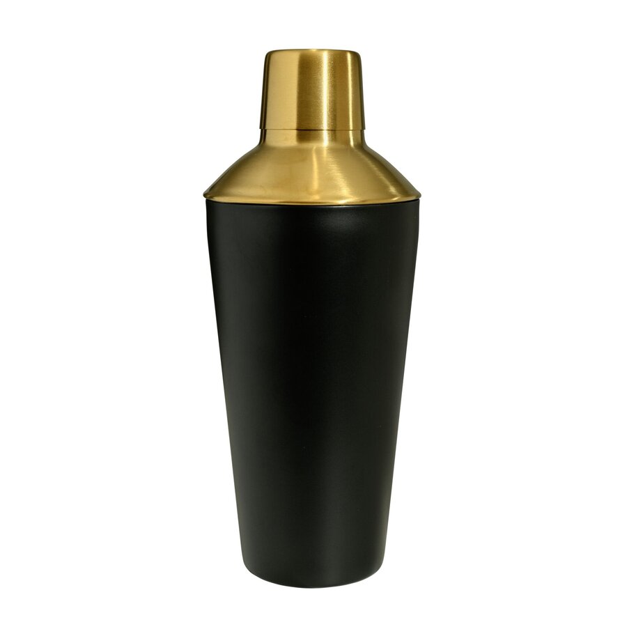 Rooftop schwarz-gold Cocktailshaker