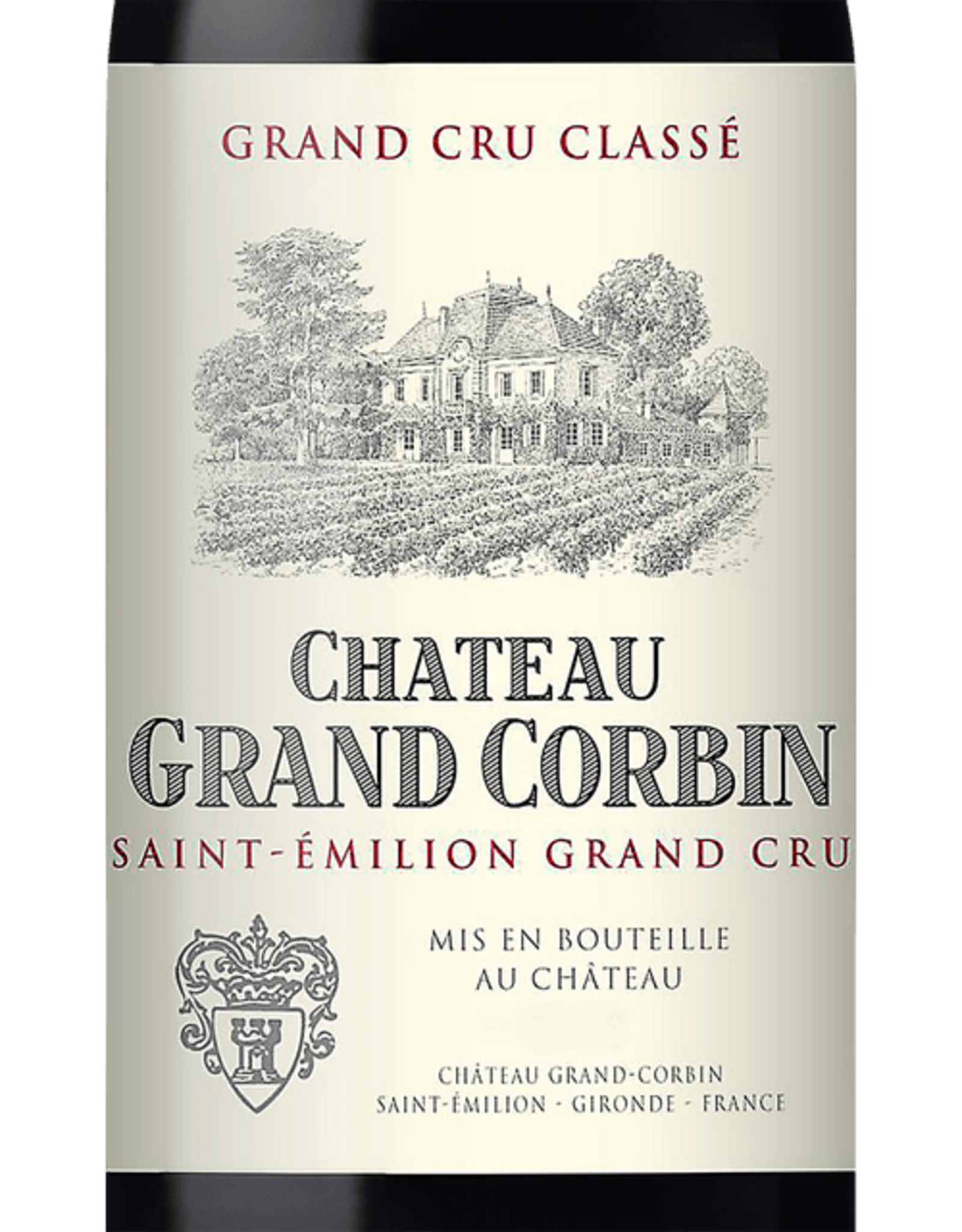 Château Grand Corbin Château Grand Corbin 2018 - St. Émilion