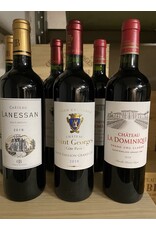 Château La Dominique Verkostungspaket Bordeaux Jahrgang 2018