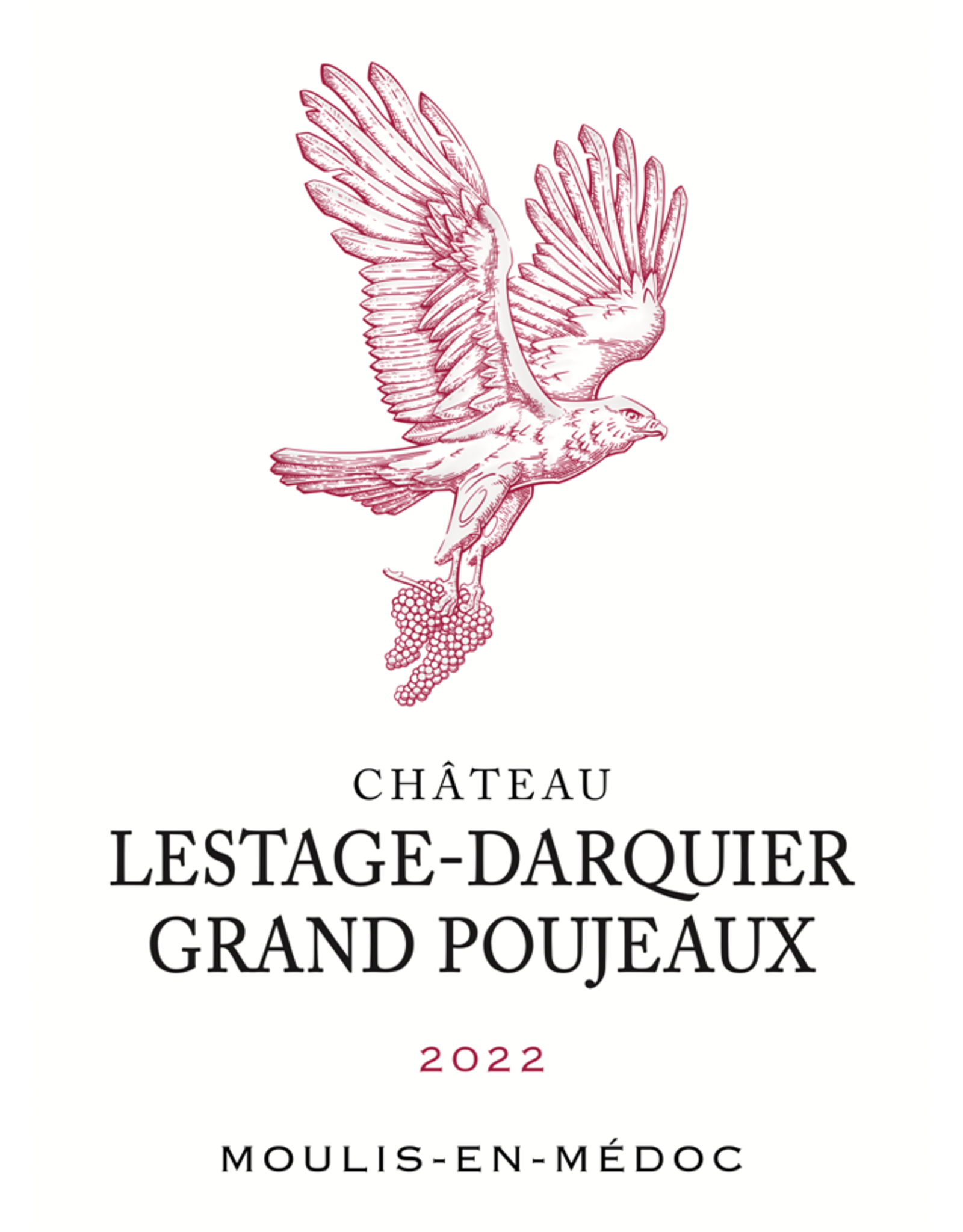 Château Anthonic Château Lestage-Darquier Grand Poujeaux 2023 - Moulis