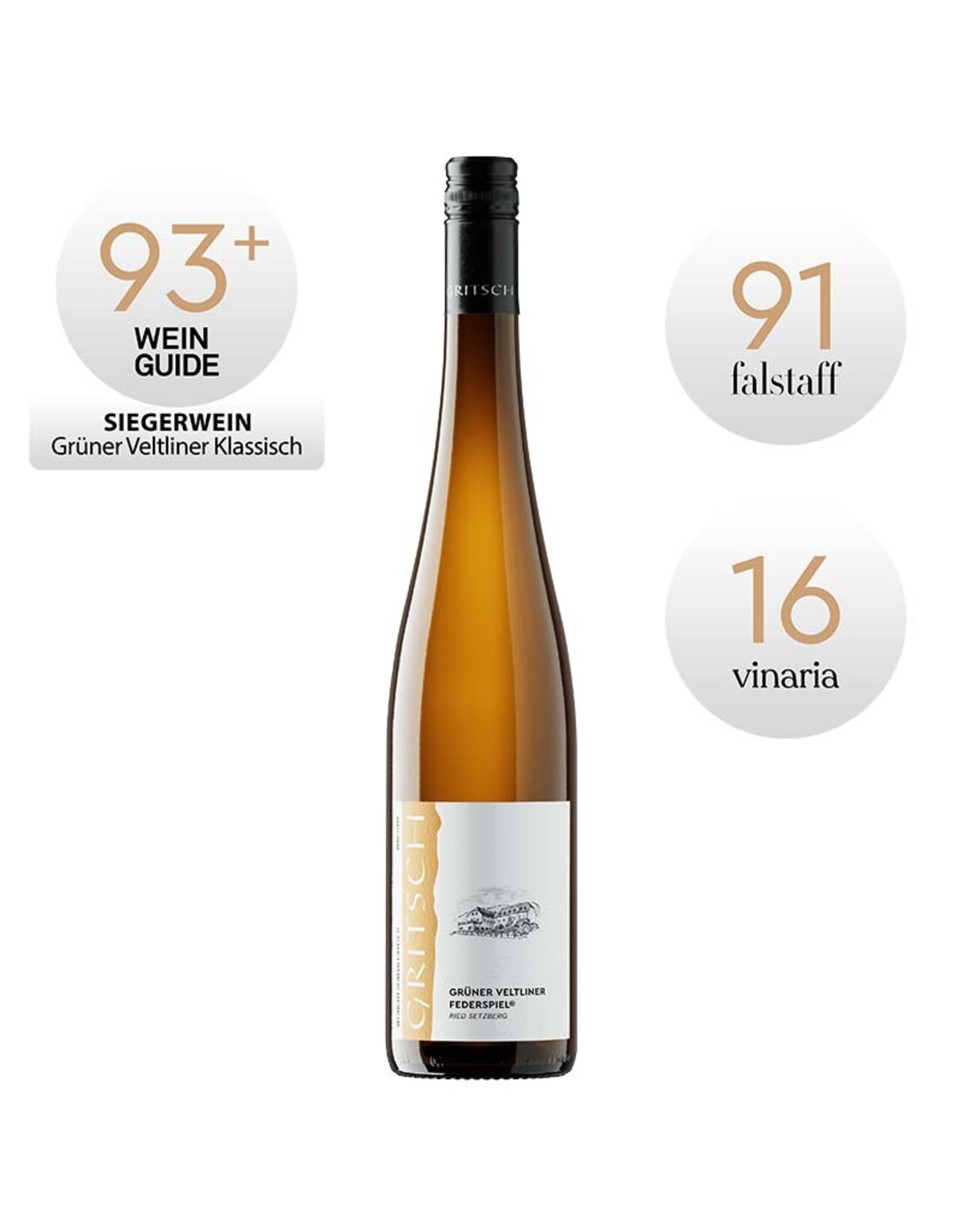 Roman Gritsch Grüner Veltliner Federspiel  Setzberg 2025- Spitz- Wachau