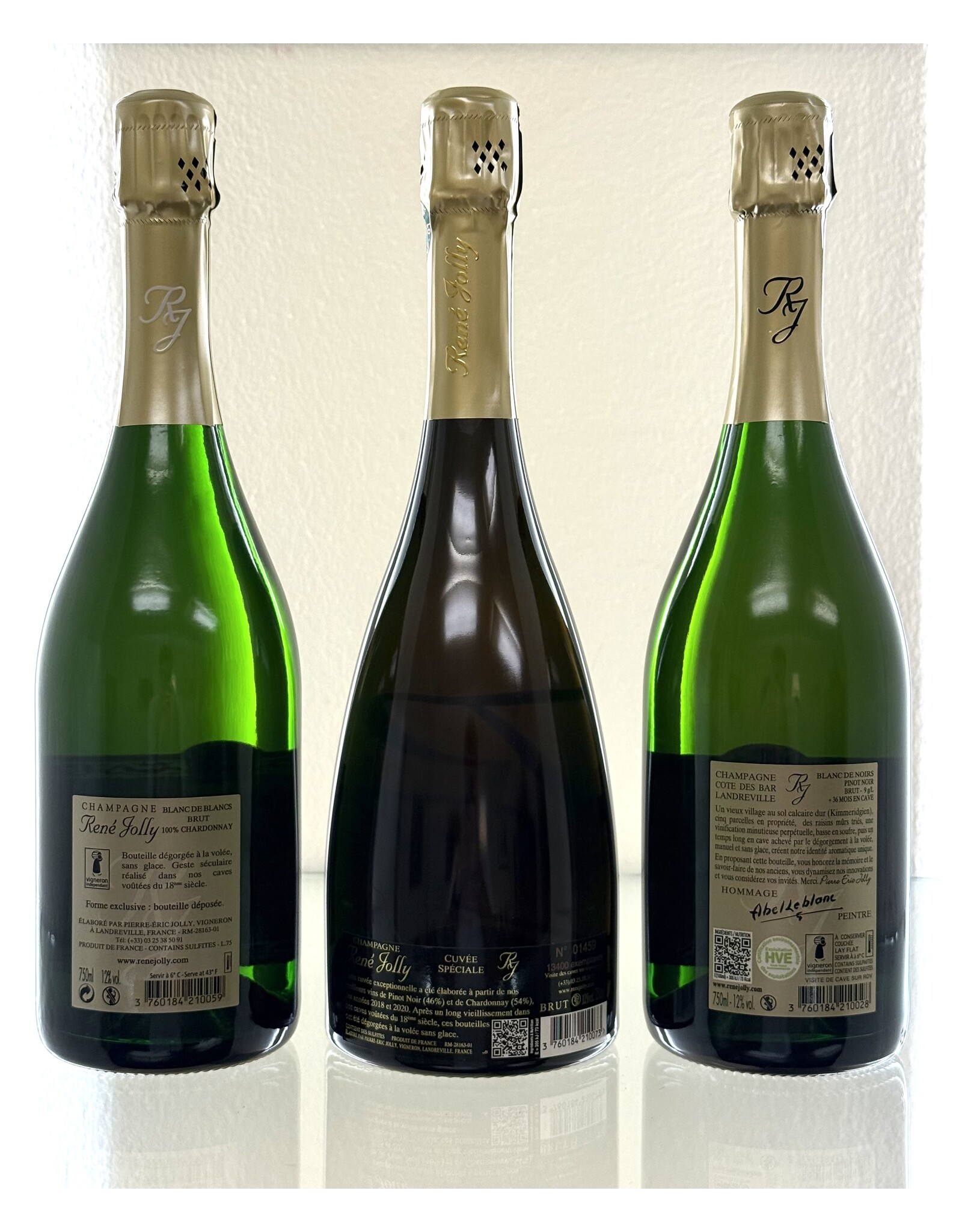 René Jolly Champagner Verkostungspaket René Jolly
