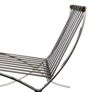 Barcelona chair Chaise Barcelona Marron