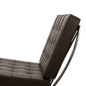 Barcelona chair Chaise Barcelona Marron