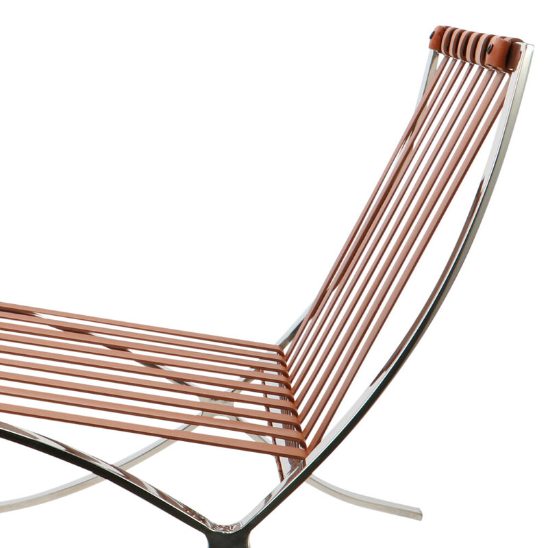 Barcelona chair Chaise Barcelona Cognac