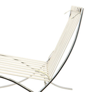 Barcelona chair Barcelona Chair Cowhide Black/Crème