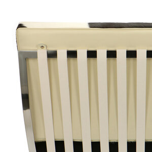 Barcelona chair Barcelona Chair Kohud Svart & Vit