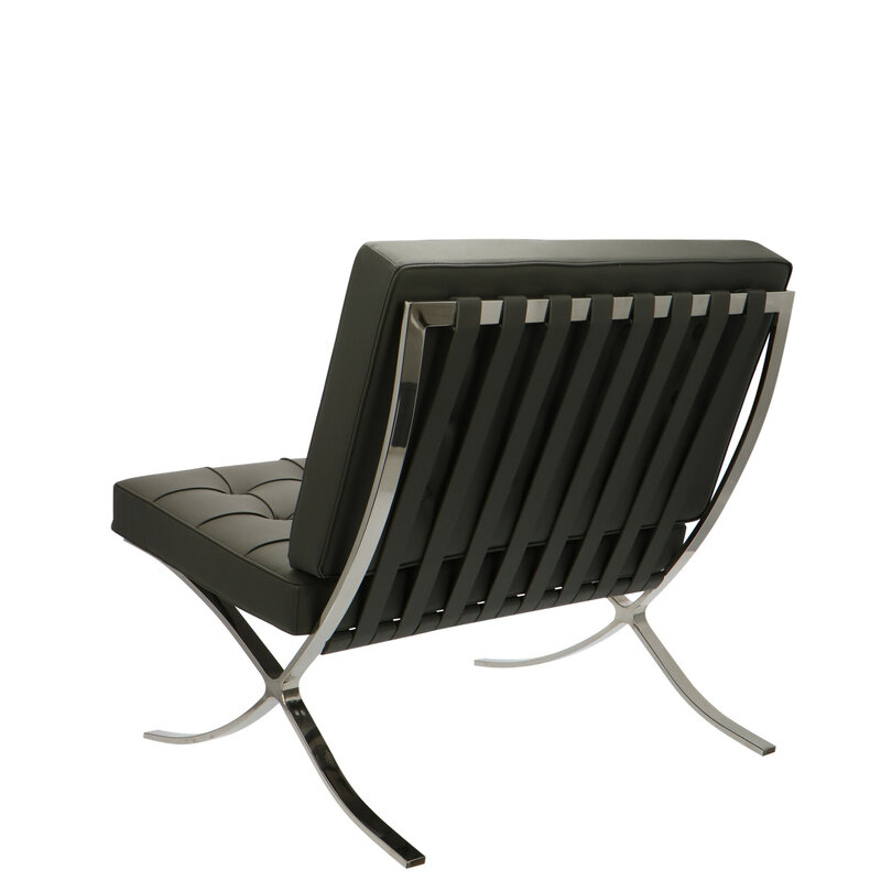 Barcelona chair Chaise Barcelona Gris