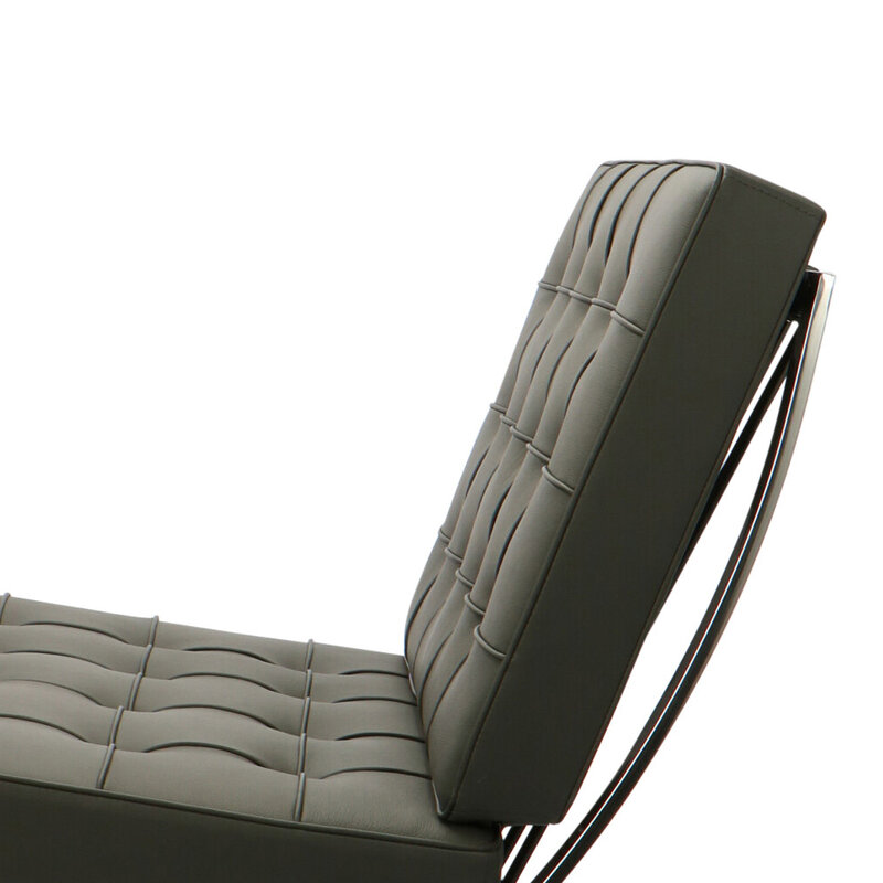 Barcelona chair Chaise Barcelona Gris