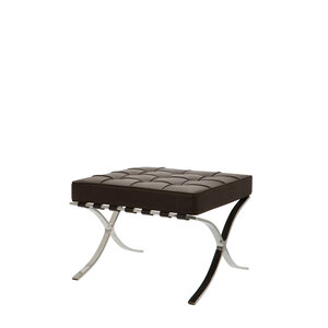 Barcelona chair Barcelona Chair Ottoman Braun