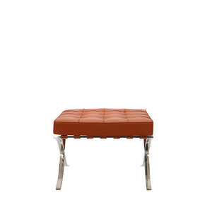 Barcelona chair Barcelona Chair Ottoman Cognac