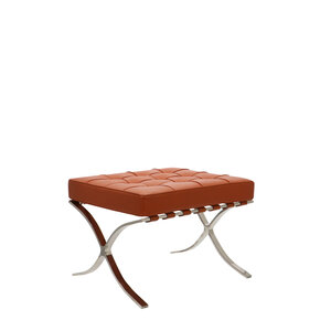 Chaise Barcelona Ottoman Cognac Barcelona chair Chaise Barcelona Ottoman Cognac