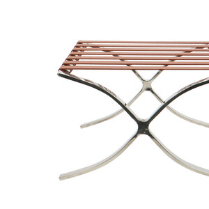 Chaise Barcelona Ottoman Cognac Barcelona chair Chaise Barcelona Ottoman Cognac