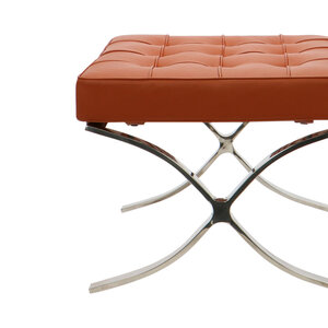 Chaise Barcelona Ottoman Cognac Barcelona chair Chaise Barcelona Ottoman Cognac