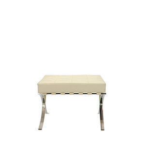 Barcelona chair Chaise Barcelona Ottoman Crème