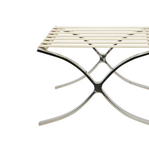 Barcelona chair Chaise Barcelona Ottoman Crème