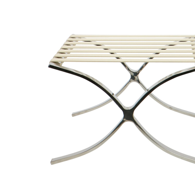 Barcelona Chair Ottoman Crème Barcelona chair Barcelona Chair Ottoman Crème