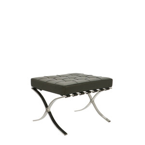 Barcelona chair Barcelona Chair Ottoman Grå