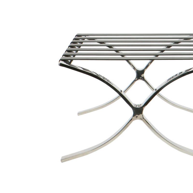 Chaise Barcelona Ottoman Gris Barcelona chair Chaise Barcelona Ottoman Gris