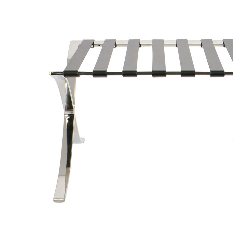 Barcelona Chair Ottoman Premium Sort Barcelona chair Barcelona Chair Ottoman Premium Sort