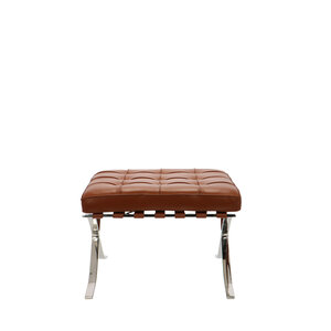 Barcelona chair Chaise Barcelona Ottoman Premium Cognac