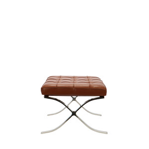 Barcelona chair Chaise Barcelona Ottoman Premium Cognac