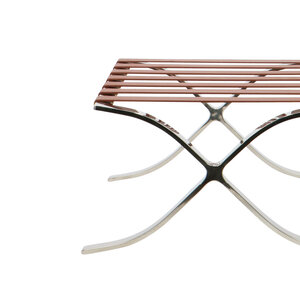 Barcelona chair Chaise Barcelona Ottoman Premium Cognac