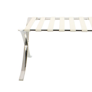 Barcelona chair Barcelona Chair Ottoman Premium Crème